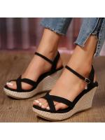 Nuevas Sandalias de Moda de Verano Plataforma Impermeable de Tacón de Cuña, Sandalias Romanas de Suela Gruesa con Plataforma - details 1