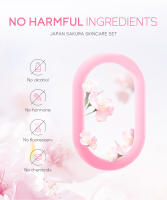 LAIKOU Sakura juegos para el cuidado de la piel limpiador Facial crema suero tóner hidratante brillo Anti arrugas Kit de cuidado Facial - details 20