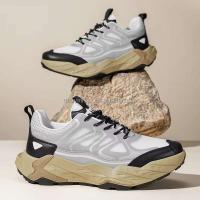 Zapatos deportivos de suela gruesa informales de diseñador de moda para hombre con logo Dropshipping - details 8
