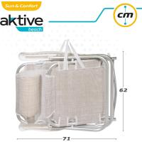 Set 2 Sillas Pleg Alu 5pos 60x47x83cmc/cojin-flamenco - details 27