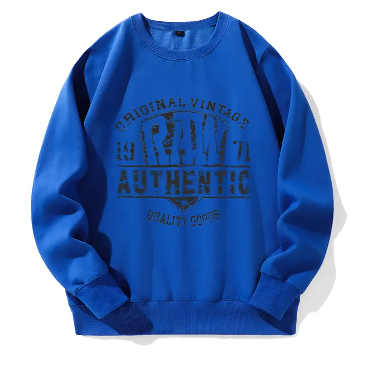 Sudadera con capucha para hombre, prenda deportiva con estampado auténtico, Original, Vintage, 1971 - 1