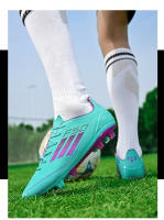 Zapatos de fútbol todoterreno, AG, TF, adaptación a campos de césped artificial, universales para entrenamiento y competiciones, característica antideslizante y transpirable - details 13