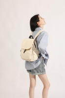 Nueva mochila pequeña de lona ligera para hombres y mujeres, nueva mochila escolar versátil y a la moda para estudiantes, mochila de moda. - details 3