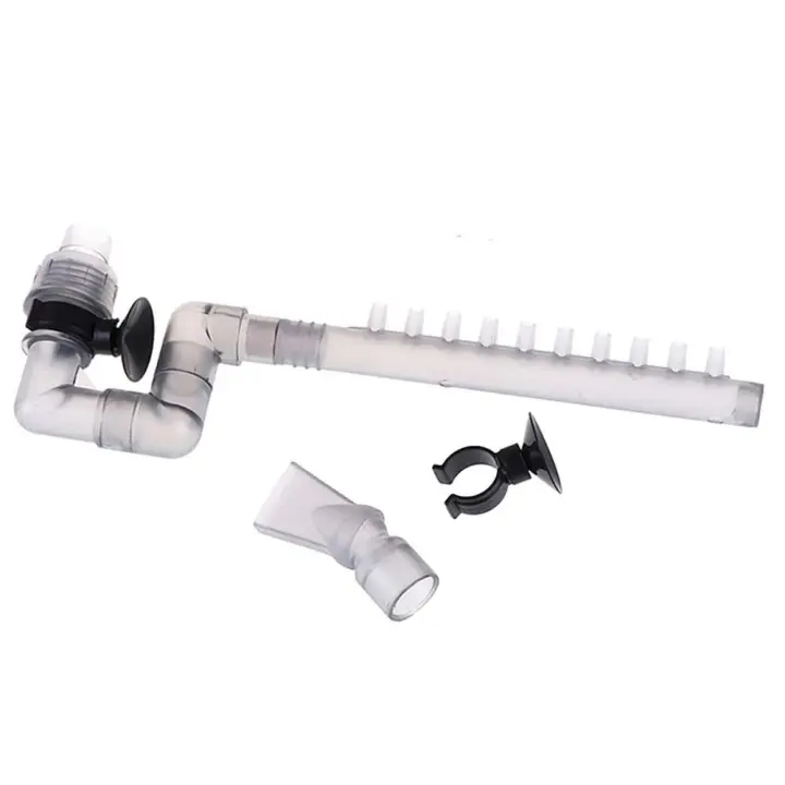 Accesorios de filtro de acuario, tubo de entrada y salida de agua, piezas de recipiente externo, accesorios de entrada y salida, filtro de tubo de acuario - 1