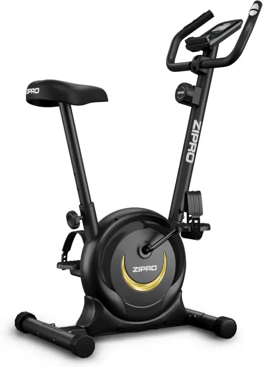 Bicicleta Estática Resistencia Magnética, Operación Silenciosa, Comodidad Ajustable, Pantalla LCD, Medición de Pulso, Calorías, Diseño Compacto, Soporte para Smartphone, Max 110 kg - 1