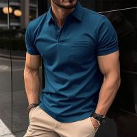Polo de Moda para Hombres Verano 2025 Estilo Deportivo con Bolsillo en el Pecho - details 2