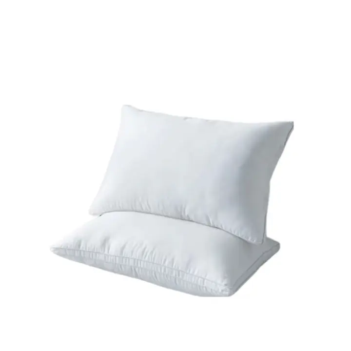 Almohada suave de fibra de alto rebote con núcleo de almohada de hotel de cinco estrellas de 48*74CM - 1