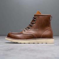 Nuevos zapatos casuales de alta calidad, botas de cuero, zapatos náuticos ingleses clásicos con cordones de talla grande 38-48 de EVA para hombre, marca caliente - details 0