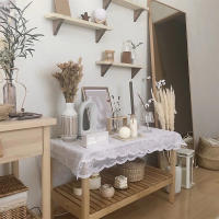 Mantel de Encaje Blanco Vintage Ideal para Hoteles, Bodas, Fiestas, Picnics - details 16