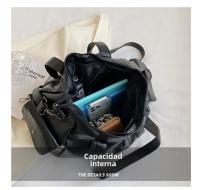 Gran capacidad bolso de mano de las mujeres casual versátil estilo extranjero bolso de hombro bolso de mensajero bolso - details 1