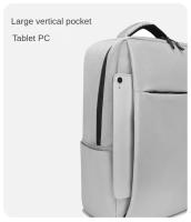 Mochila para Laptop de Doble Capa de Almohadilla de Aire Impermeable, Resistente al Desgaste, Estilo Sencillo y Elegante para Hombres y Mujeres Viaje de Negocios Casual para Primavera/Verano - details 11