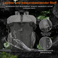 Mochila de Lona Elegante de 20L/30L - Ligera, Resistente al Agua para Viajes y Aventuras al Aire Libre - details 5