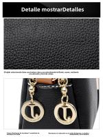 Bolso de Concha Bolso de Hombro Simple Monedero Texturizado Elegante Bolso Pequeño Cruzado - details 23