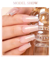 BOZLIN-Kit de Gel semipermanente UV LED para uñas, barniz para manicura, 12 piezas, Color rosa transparente - details 6
