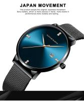 Reloj Deportivo de Lujo Automático Correa de Cuero Resistente al Agua Marca Superior - details 1