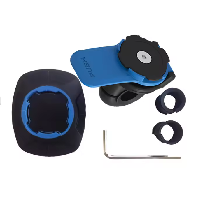 Amortiguador para motocicleta, soporte para teléfono móvil, absorción de impacto, antivibración, amortiguador trasero para bicicleta - 1