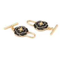 Pulsera de Tirantes Geométricos de Latón Dorado 18K Clasps para Hacer Joyería DIY - details 38