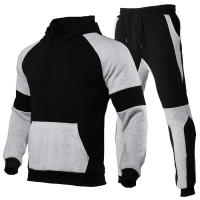 Colores para hombres y mujeres, ropa deportiva a juego de color blanco, tres correr de moda, dos piezas - details 5