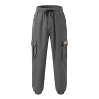 Pantalones cargo de otoño para hombre, pantalones informales con múltiples bolsillos para hombre - details 6