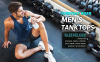 MAGCOMSEN Camisetas de tirantes deportivas de secado rápido para hombre Gyms Tees - details 1