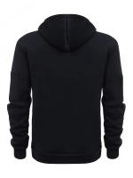 Sudadera con capucha para hombre, con bolsillos impermeables con cremallera y múltiples bolsillos, deportiva e informal, Otoño e Invierno - details 6