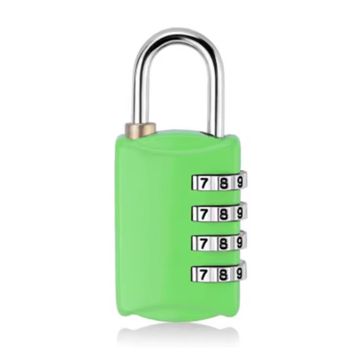 Código de viaje de bolso duradero para equipaje, combinación de maleta, bloqueo inteligente con contraseña, candado con números - 1