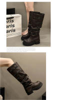 Botas altas para mujer Primavera-verano 2025 Estilo botines ajustados versátiles - details 8