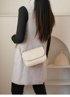 Bolsos de mensajero de PU de color sólido de nueva tendencia 2025 para mujer, bolsos pequeños cuadrados de hombro - details 0