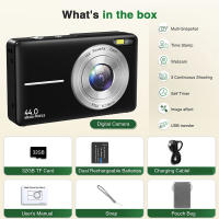 Mini Cámara Digital para Niños 16x de Zoom 1080P 44MP Ideal para Principiantes en Fotografía - details 8