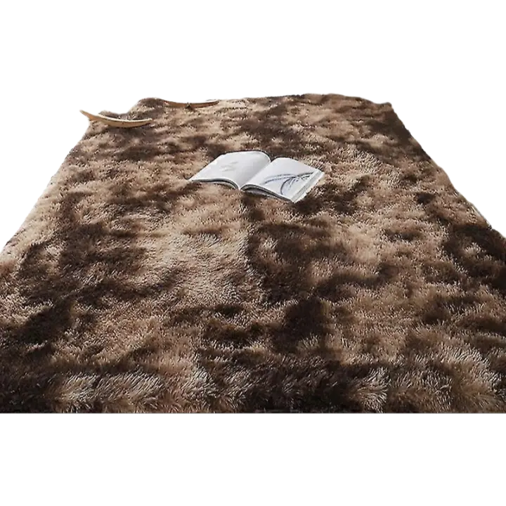 Alfombra de Cama de Peluche Suave y Desgastada Alfombra de Estar de Gran Tamaño para Dormitorio de Niños Vivero Decoración de Hogar Moderna - 1