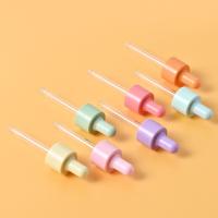 Juego de Mini botellas cuentagotas rellenables, Color de macarrón, viales de aceite esencial de vidrio reutilizables, Bombilla de goma, cuentagotas de vidrio vacío, 7 Uds. - details 2