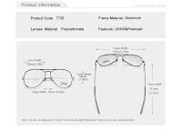 KINGSEVEN-gafas de sol de aluminio para hombre y mujer, lentes de sol polarizadas con espejo UV400, 7735 - details 1