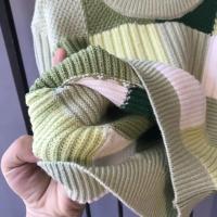 Suéter de punto para niños, suéter de fondo suelto a cuadros de Edición coreana para primavera y otoño, abrigo, suéter de invierno para bebé - details 10
