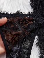 Conjunto de camisón y braguita de diseño encantador con tirantes finos y cuello en V, ropa sexy para mujer - details 10