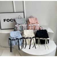 Kajenu-mochila con lazo de lona de nailon para mujer, bolso de viaje de gran capacidad, tendencia de moda, nicho coreano - details 26