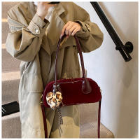 Nuevo versátil retro textura mate bolsa de axilas bolso de hombro moda portátil bolso de bolos mujeres - details 14