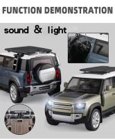 Land Defender Range Rover SUV Modelo de Coche de Aleación de Alta Calidad - details 6