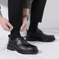 Otros zapatos de hombre, material artificial, con cordones, zapatos formales de cuero para hombres de negocios - details 1