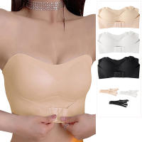 Sujetador Invisibles Sin Tirantes Para Mujer Push up Antideslizante Para Boda Lencería Sexy De Talle Grande S-XL Con Almohadillas De Pecho Para Mujeres Con Grandes Senos - details 5