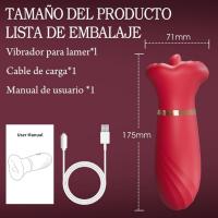Vibrador Mujer Juguete Estimulador del clítoris - Juguete sexual para mujeres con 10 modos de vibración y 10 modos de lamido, juguetes eróticos para parejas sexuales con estimulación del clítoris - details 3