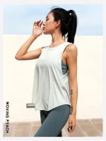 Camiseta deportiva sin mangas de malla para mujer, ropa de Fitness, Yoga, EVJ, 7 colores - details 3
