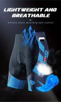 Pantalones cortos de ciclismo de alto rendimiento para hombres con acolchado 3D y bolsillo: ligeros, elásticos y perfectos para carreras y aventuras al aire libre - details 1