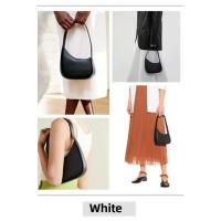 Nueva Bolsa De Hombro De Las Mujeres De Media Luna, De Moda Bajo El Brazo Suave Vintage Cierre De Cremallera Bolsa De Hombro - details 10
