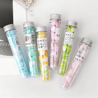 Tabletas de jabón de papel desechables portátiles para exteriores, botella de jabón de flores, tubo de ensayo, viaje - details 6