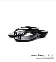 Nuevas chanclas sandalias versátiles casuales zapatillas de pellizco premium de media fregona de moda. - details 8