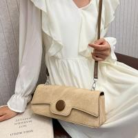 Bolso de hombro de color contrastante para axila, personalizado, sencillo, con textura informal, novedad de 2024 - details 15