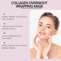 Mascarilla facial reafirmante hidratante profunda exfoliante suave de colágeno - details 9