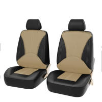 Funda Universal de cuero PU para vehículo, cojín Protector de asiento de 5 plazas para la mayoría de coches, camiones, SUV, cuatro estaciones - details 12