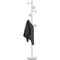 Perchero de pie con 6 Ganchos. Color: Negro. Altura: 174cm. para Colgar Todo Tipo - details 20