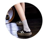 Nuevo con cordones para zapatos deportivos de suela gruesa para mujer - details 2